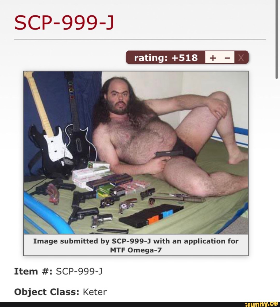Image submitted by SCP-999-J with an application for MTF Omega-7