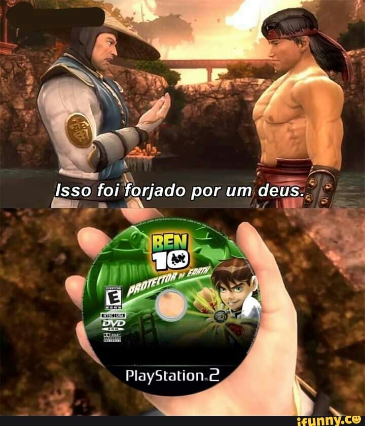 Isso foi fo
tim
rjado por um
deus,
É