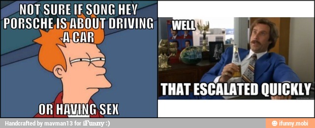 ESCALATED
OR HAVING SEX