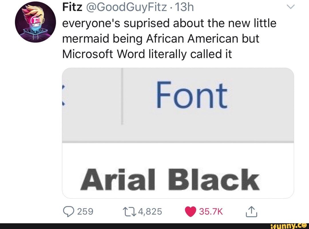 arial font mermaid