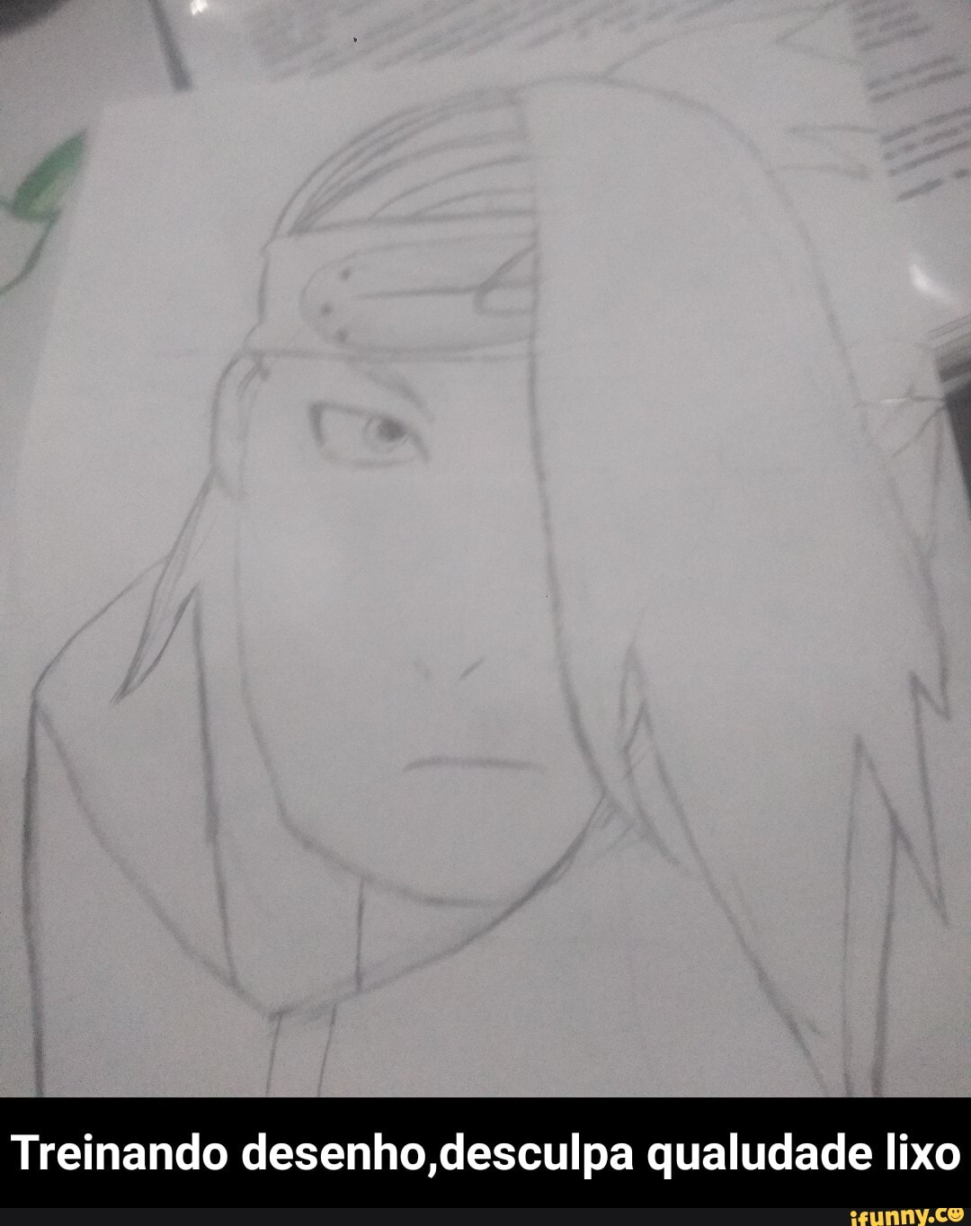 Treinando desenho, desculpa qualudade lixo - Treinando desenho,desculpa qualudade lixo