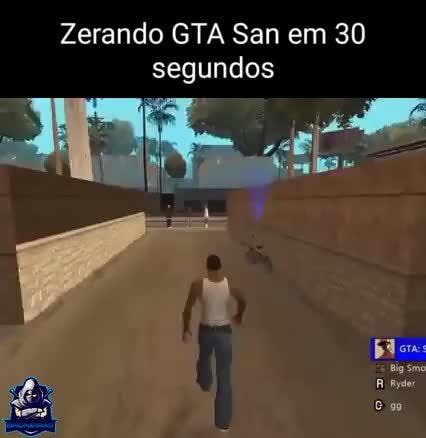 GTA SA - ZERANDO COM 30 SEGUNDOS 😱 #gta #gtav #gta5 #gtaviral #grand