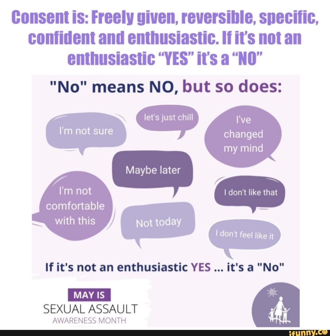 Consent Is Freely Given Reversible Specific Confident And Enthusiastic Ifit S Not An