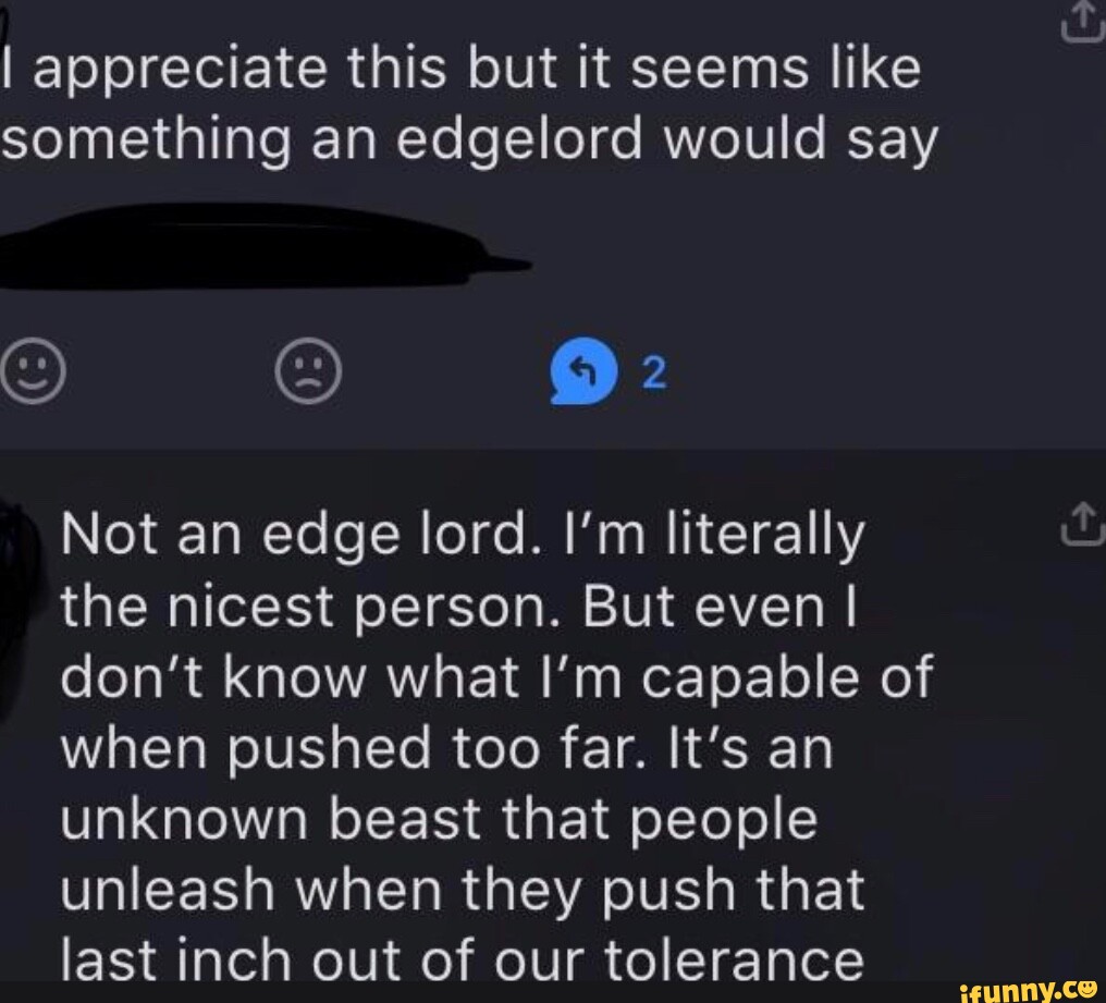 Edgelord memes. Best Collection of funny Edgelord pictures on iFunny