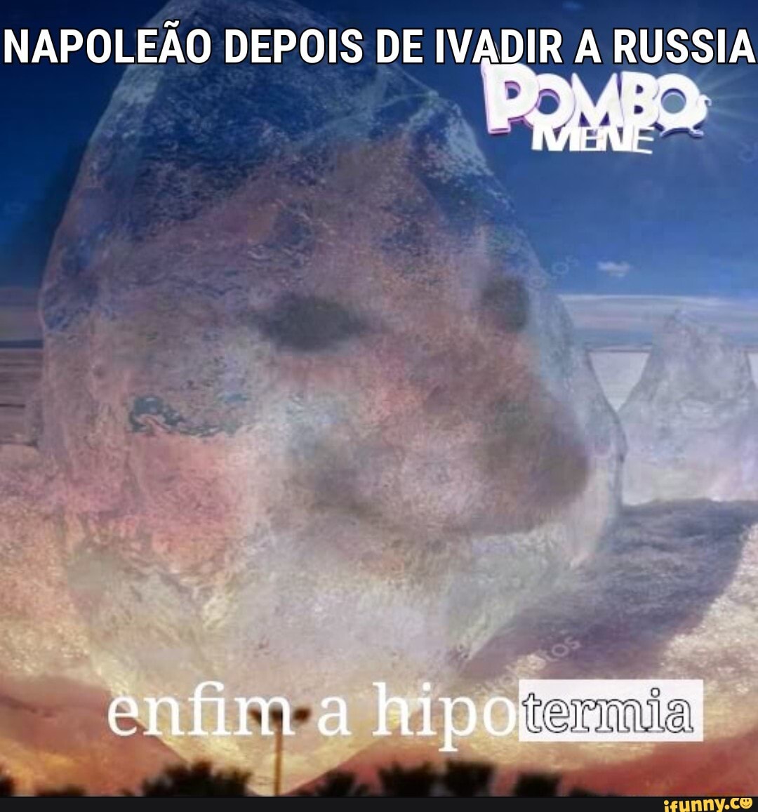 NAPOLEÃO DEPOIS DE IVADIR A RUSSIA
Peep