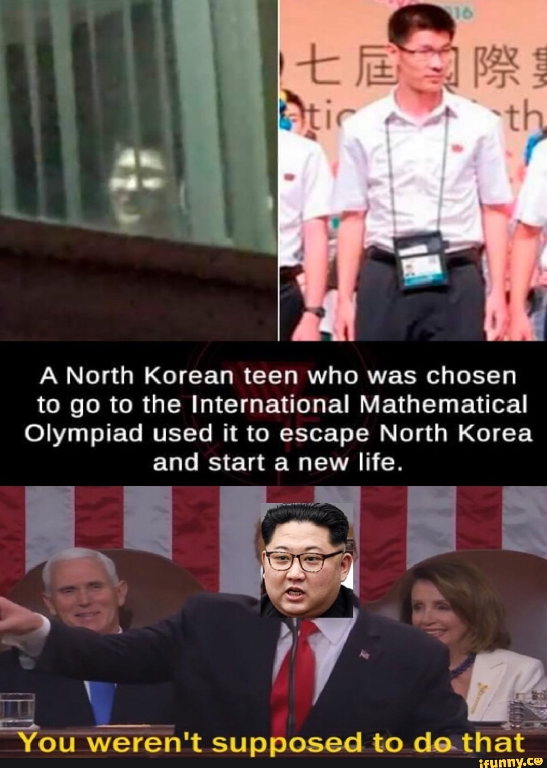 A North Korean teen who was chosen to go to the International ...