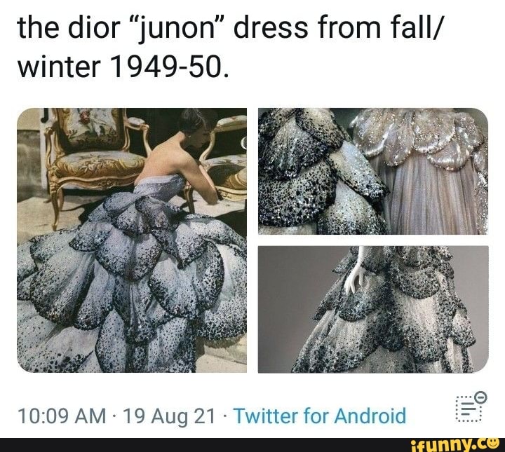 Dior Junon gown  Aria Couture