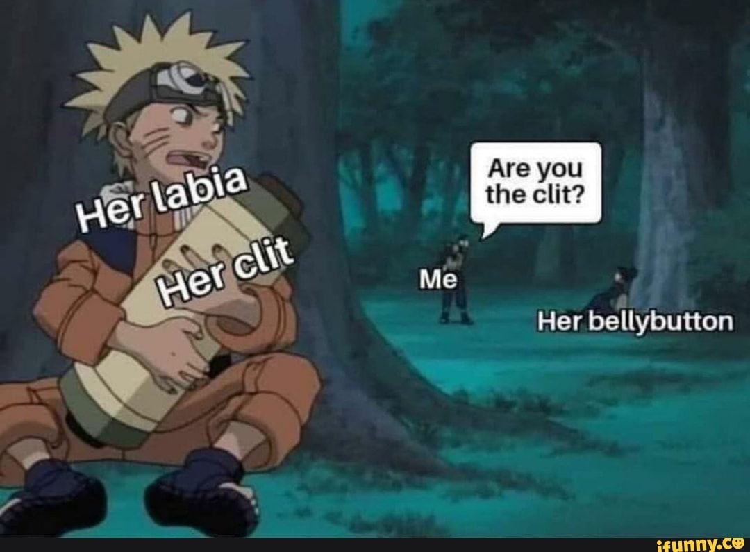 Are you
Her bellybutton