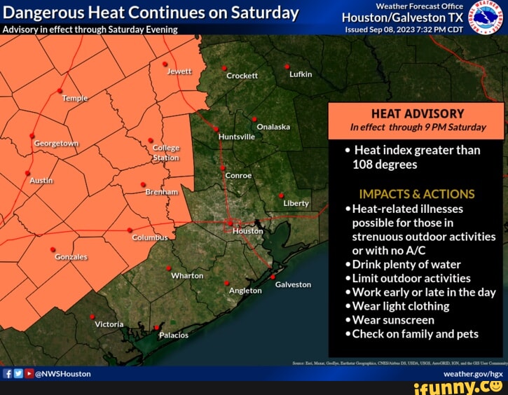 Dangerous Heat Continues on Saturday Advisory in effect through Saturday Evening Crockett Lutkin