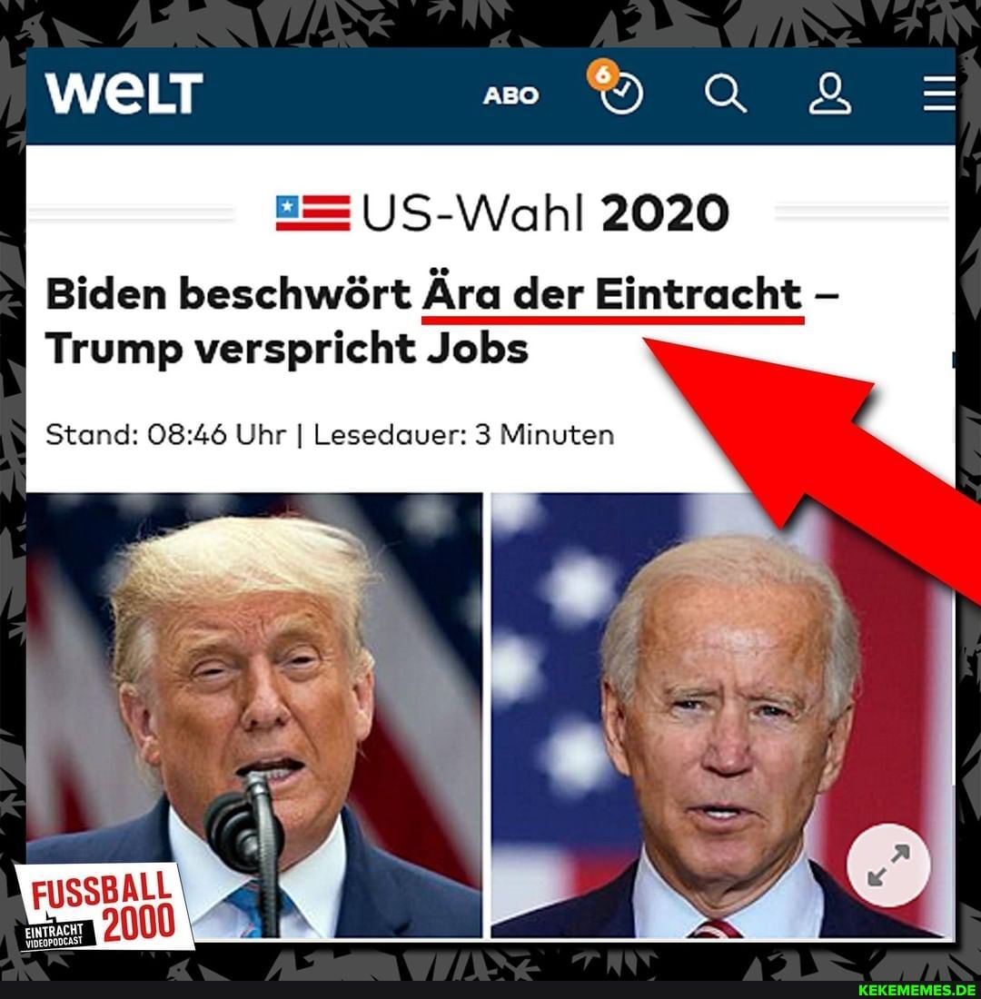 WweLrt wo QA &
US-Wahl 2020
Biden beschwört Ära der Eintracht -
Trump verspricht Jobs
Stand: Uhr I Lesedauer: 3 Minuten
