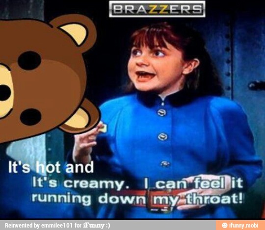 It's creamy. I car o
running down ¡my a