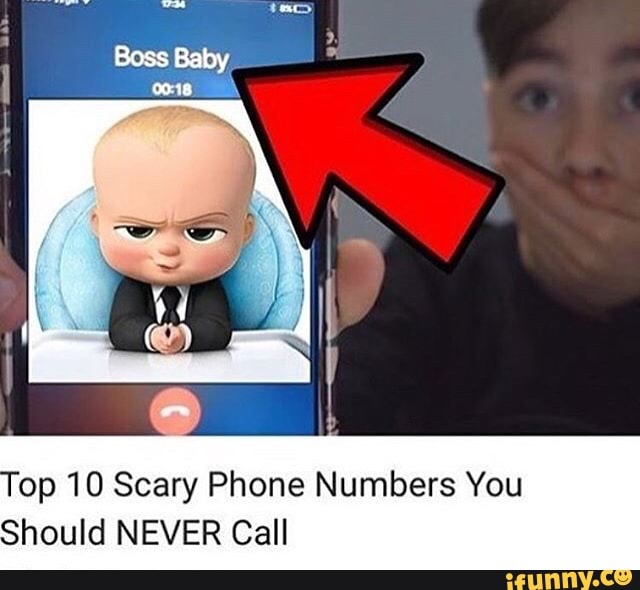 Top 10 numbers to never call