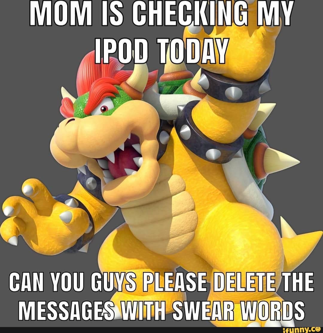 MOM IS CHECKING: