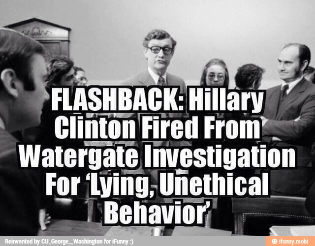 e
Clinton Fired From"
Watergate Investigation
For 'lying; Unethical
I
Behavior;