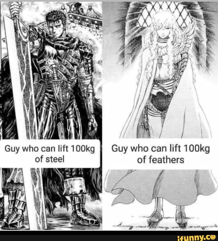 Guy Who Can Lift 100kg Of Steel ES Guy Who Can Lift 100kg Of Feathers guy-who-can-lift-100kg-of-steel-es-guy-who-can-lift-100kg-of-feathers