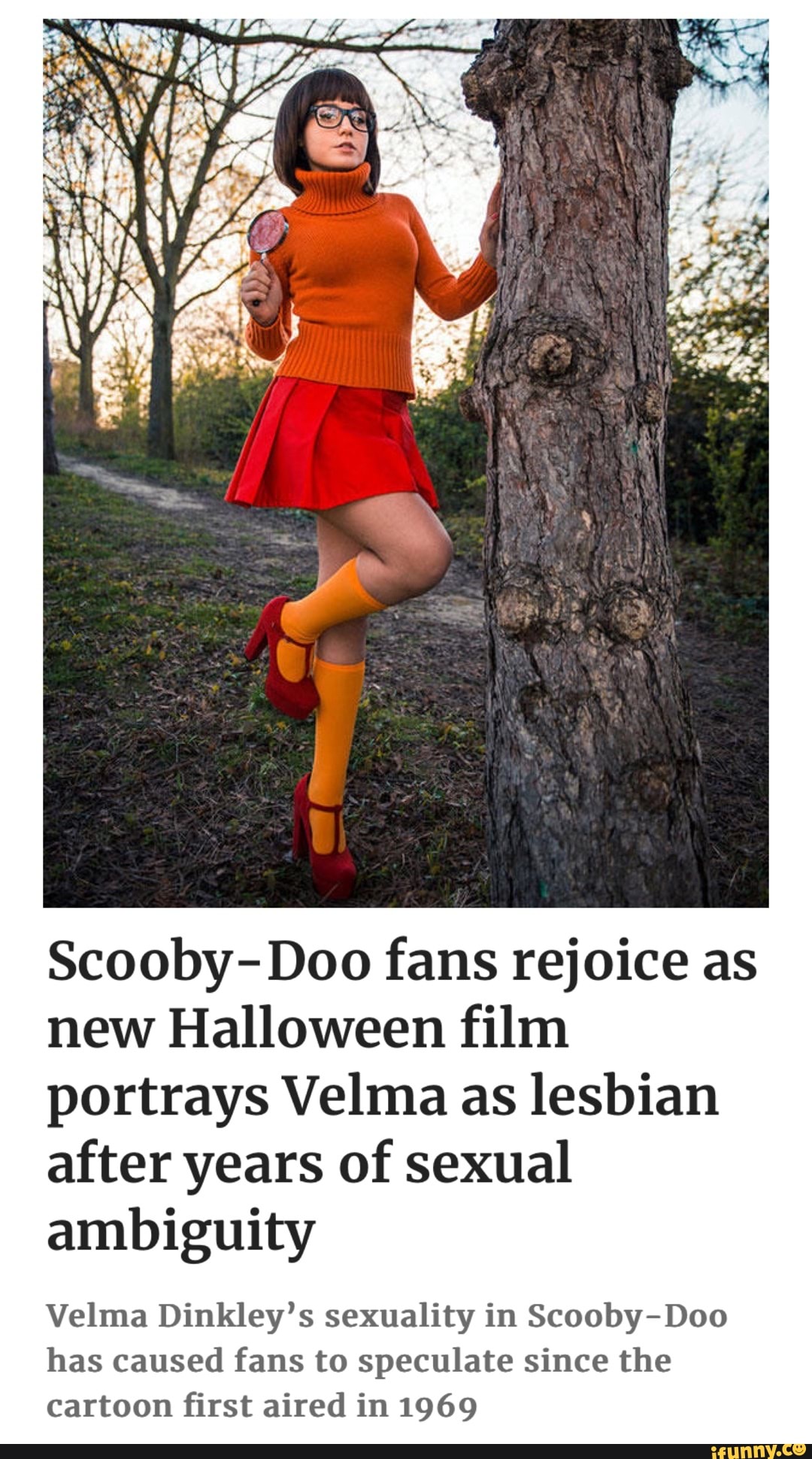 Scooby Doo Fans Rejoice As New Halloween Film Portrays Velma As Lesbian After Years Of Sexual 