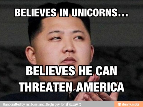 BELIEVES,IN,UNICORNS...
BELIEVES LAN
THREATEN.AMERICA
Y IWS
I