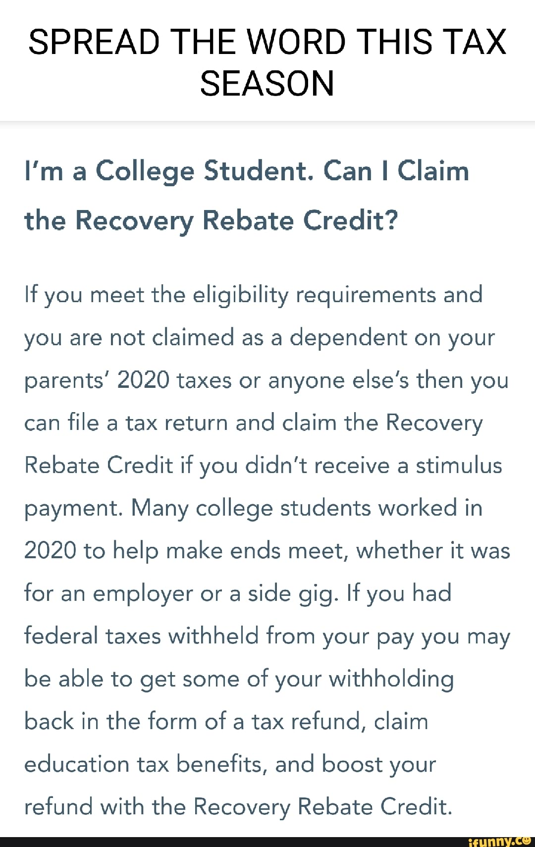 Student Tax Rebate Uk