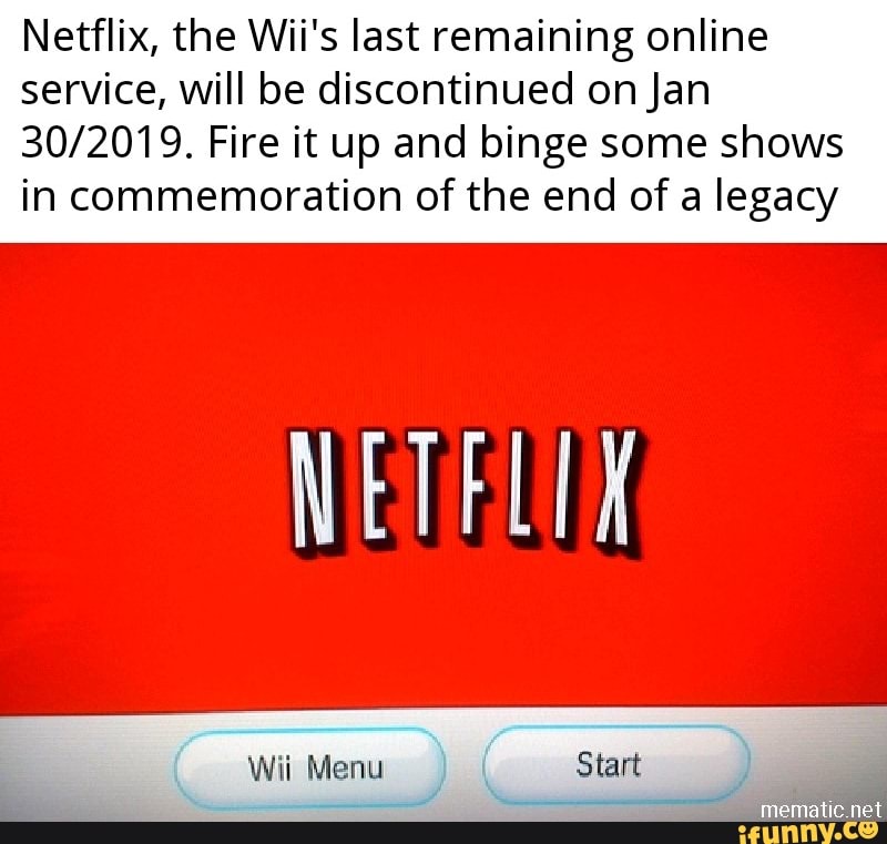 how to get netflix on wii 2019