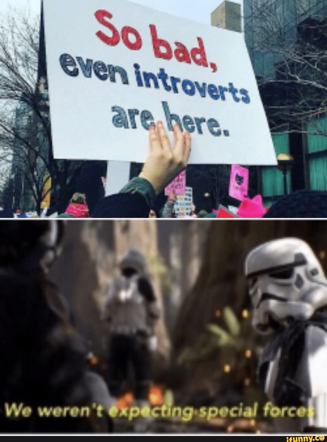 SN, Introy
We weren't -special force