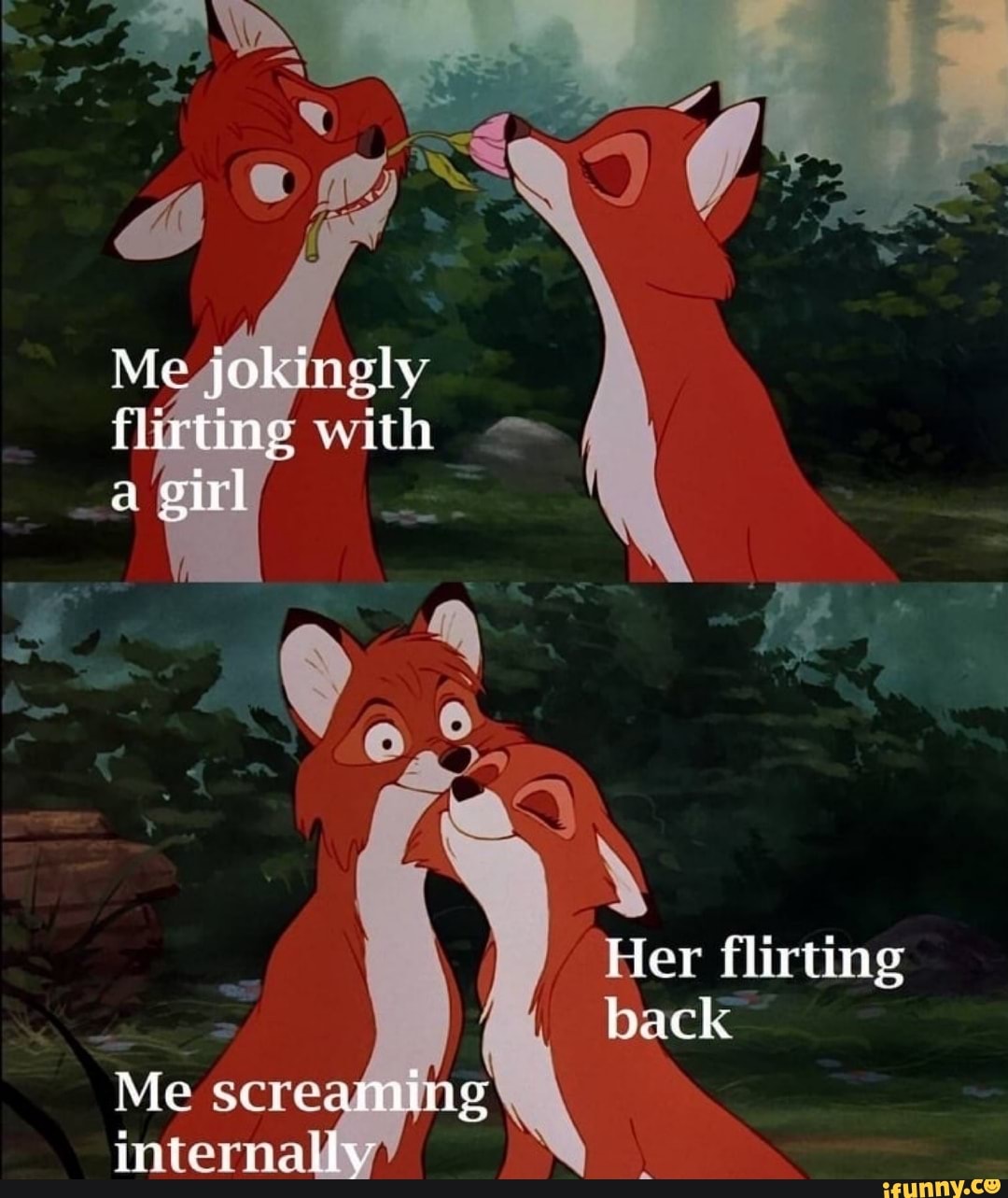 Her flirting back Me Me scre males.