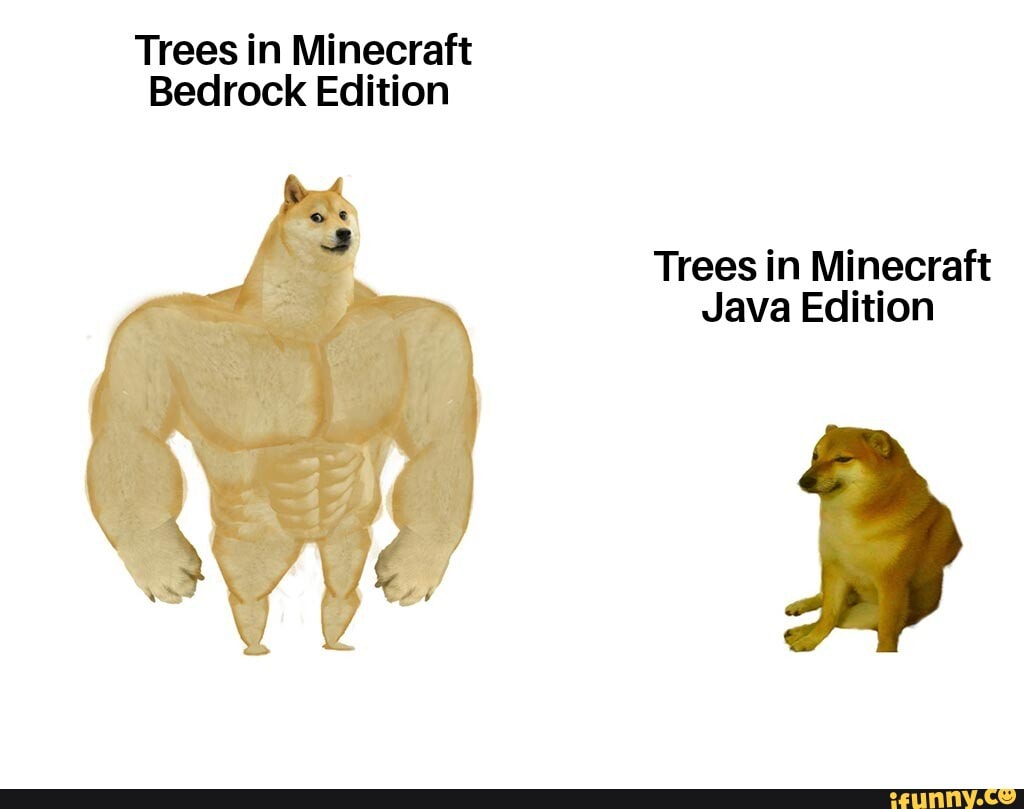 Trees in Minecraft
Bedrock Edition
Trees in Minecraft
Java Edition