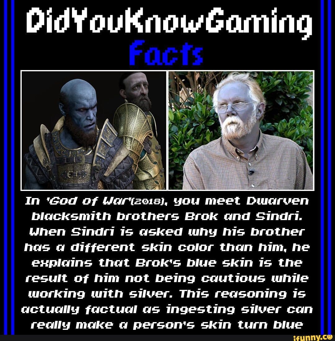 DidYouKnowGaming In 'God Of Vorteaua), You Meet Duarven Blacksmith ...