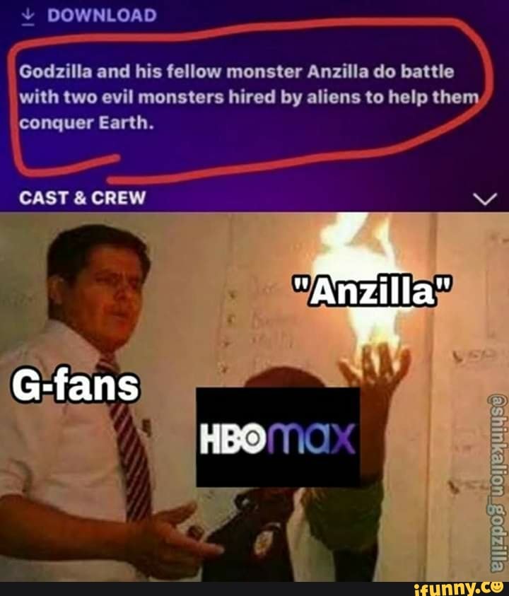 Godzilla and his fellow monster Anzilla do battle
with two evil monsters hired by aliens to help the:
conquer Earth.