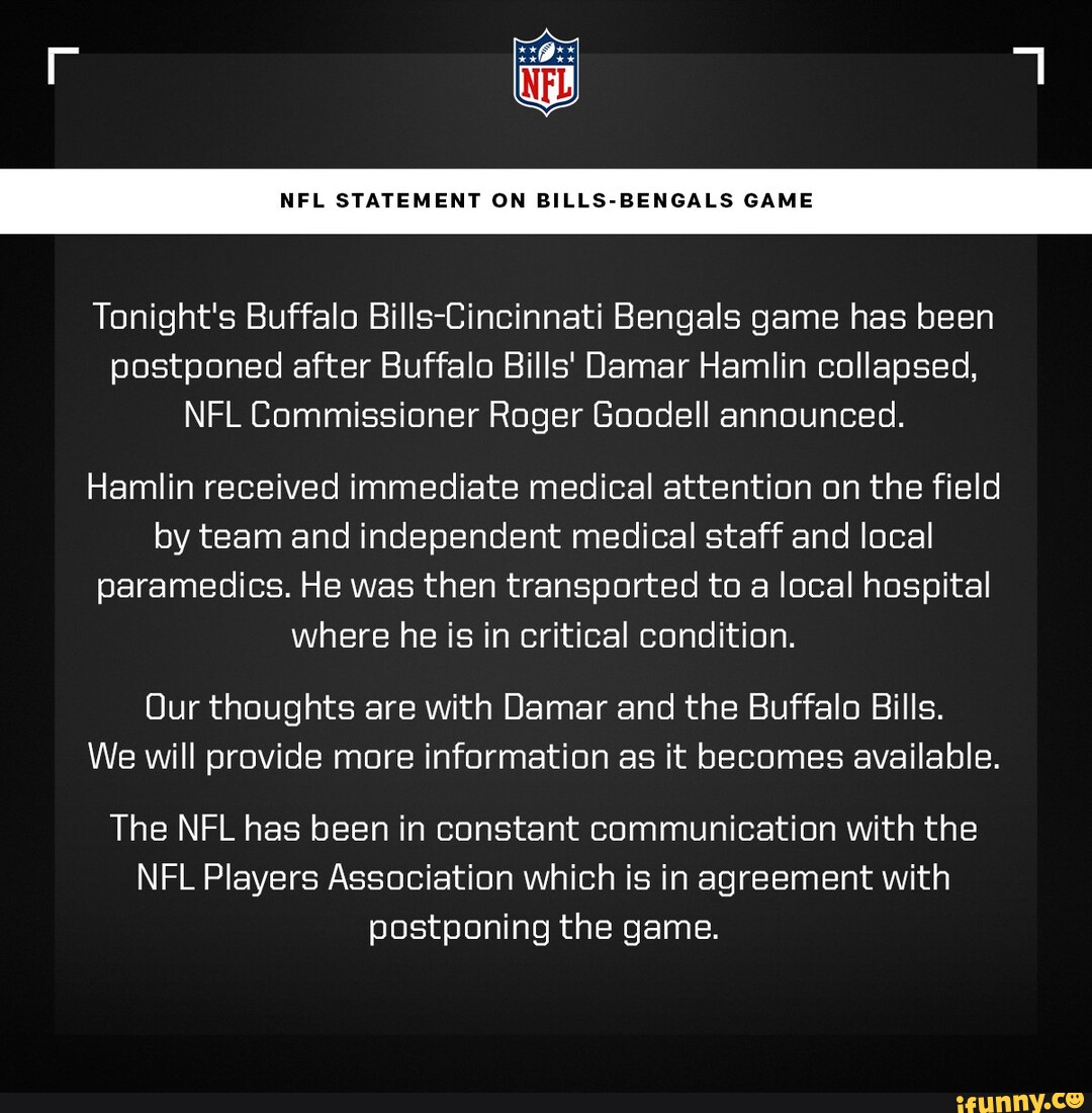 nfl-statement-on-bills-bengals-game-tonight-s-buffalo-bills-cincinnati