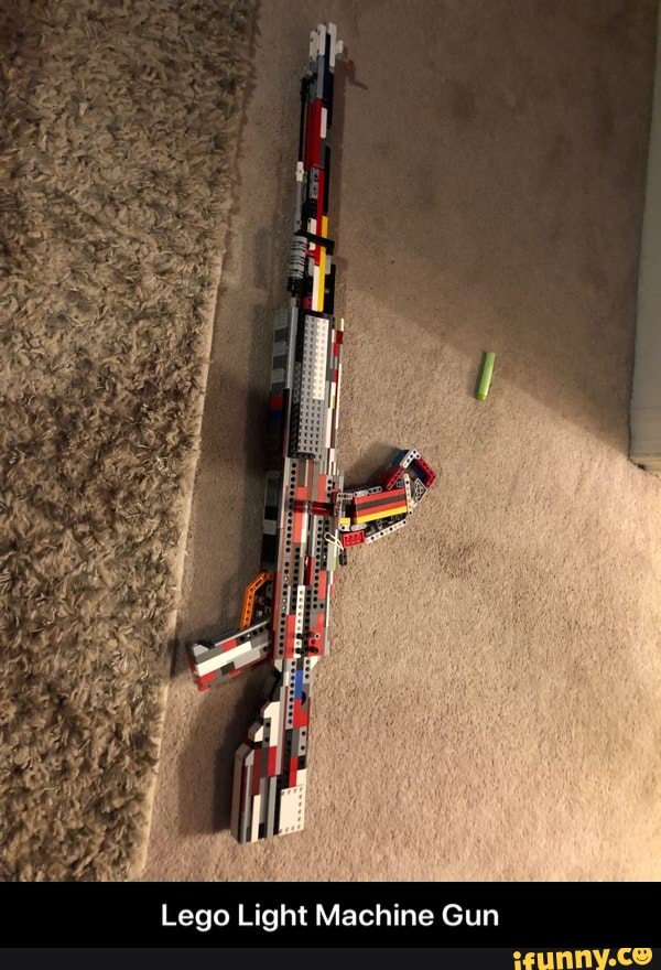 Lego Light Machine Gun - Lego Light Machine Gun - iFunny