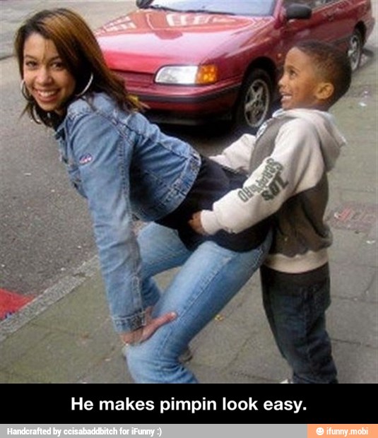 He makes pimpin look easy. - He makes pimpin look easy.