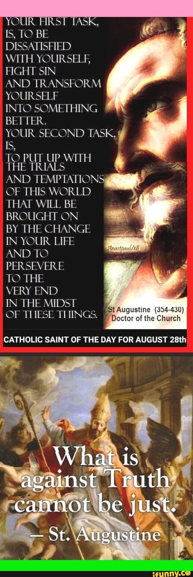 YOUR FIRST TASK, IS, TO BE DISSATISFIED WITH YOURSELF FIGHT SIN AND ...