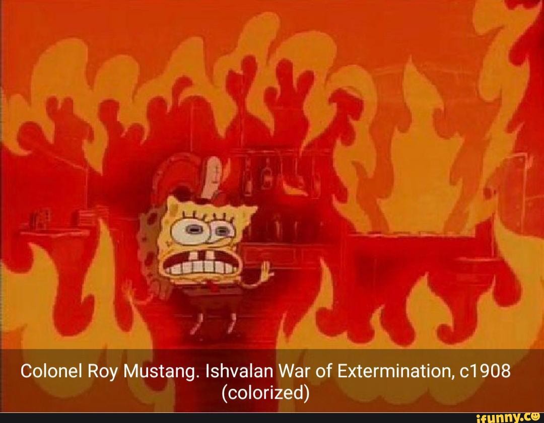 Colonel Roy Mustang. Ishvalan War of Extermination, c1908
(colorized)