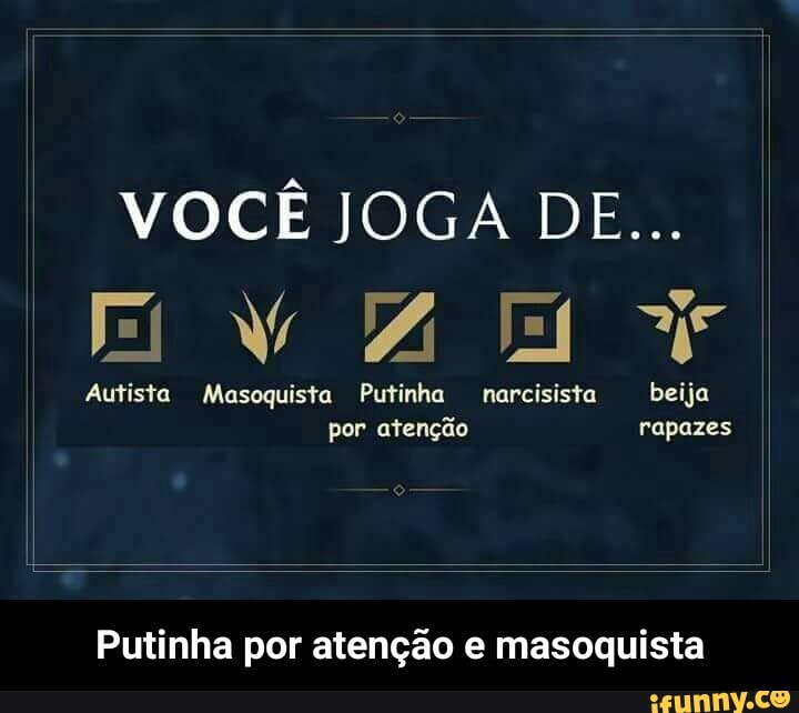 Autista Masoquista Putinha narcisista beija
por atenção rapazes
Putinha por atenção e masoquista - Putinha por atenção e masoquista