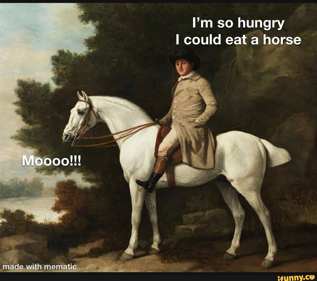 How Hungry Horse Meme Template