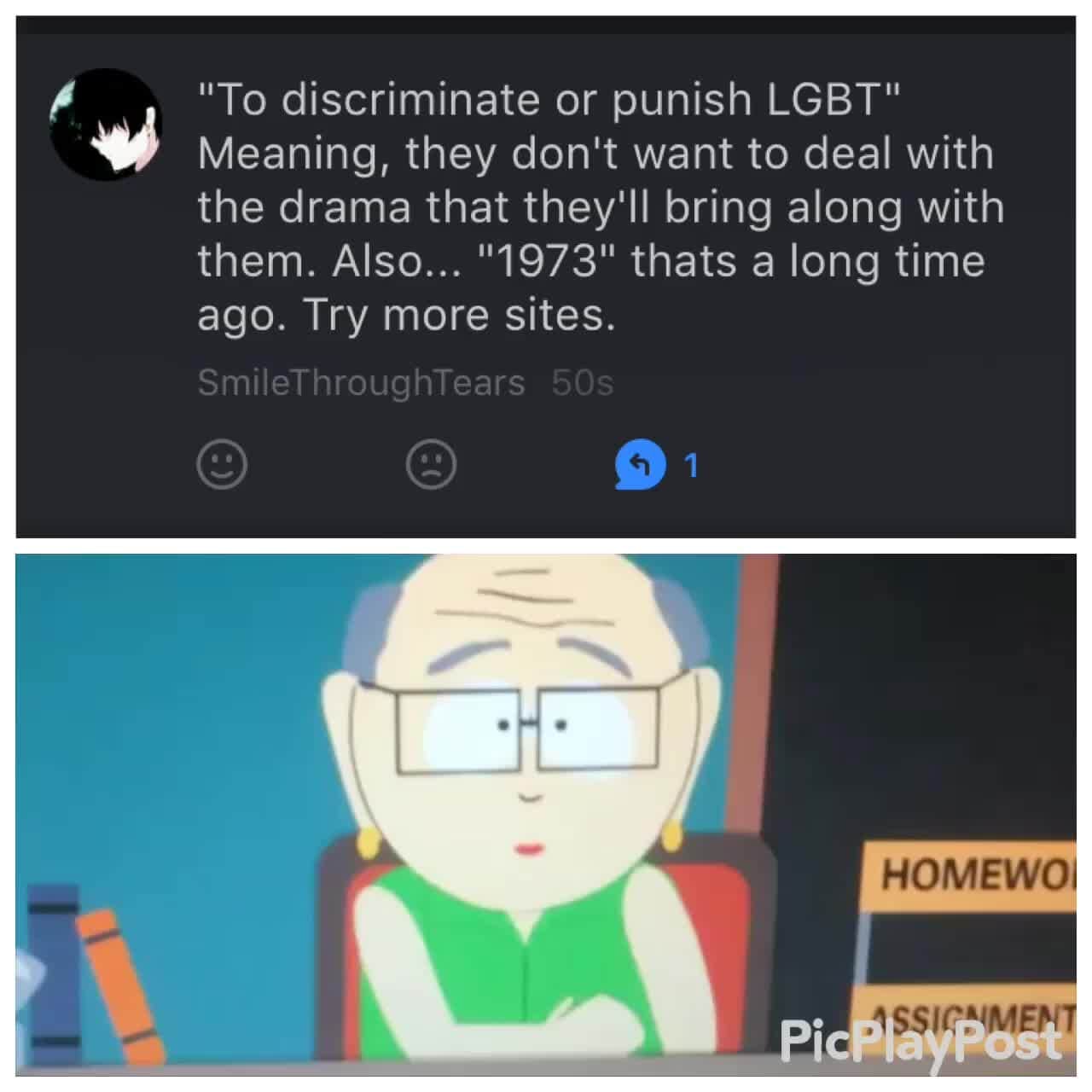 To Discriminate Or Punish Lgbt U Meaning They Don T Want To Deal With The Drama That They Ll Bring Along With Them Also 1973 Thats A Long Time Ago Try More Sites