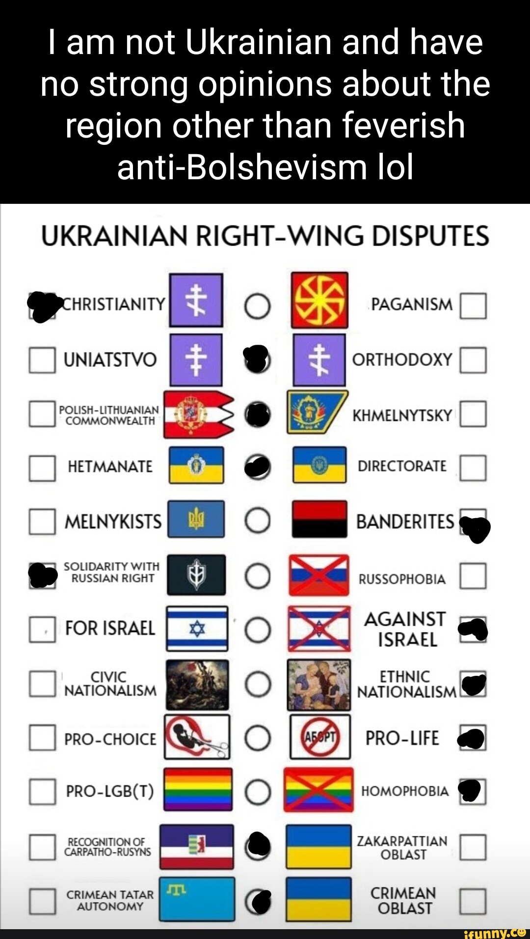 I Am Not Ukrainian And Have No Strong Opinions About The Region Other ...