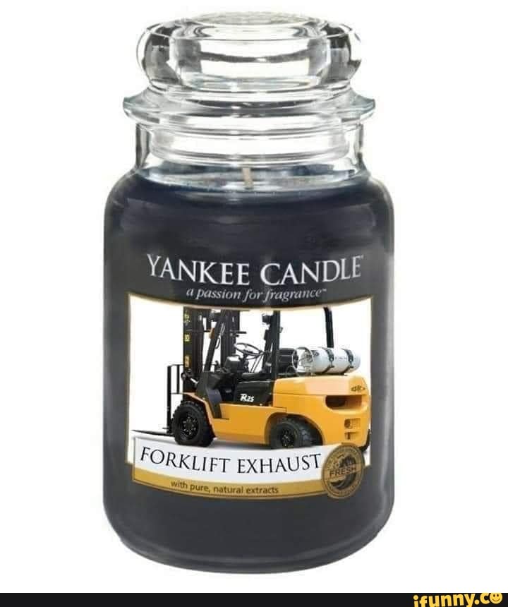 YANKEE CANDLE passion for fragrance EXHAUST.