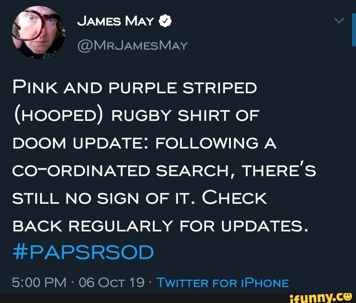 Pink And Purple Striped Hooped Rugby Shirt Of Doom Update Pink And Purple Striped Hooped Rugby Shirt Of Doom Update