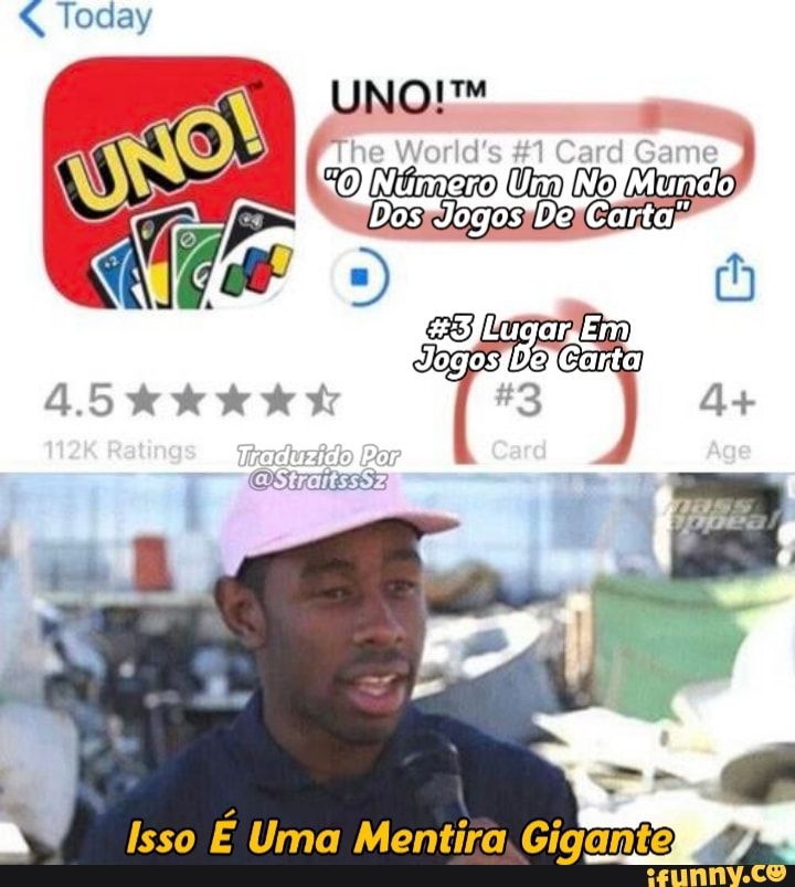 Tocley
Card Game
Número No us dagas
Isso E Uma Cigano