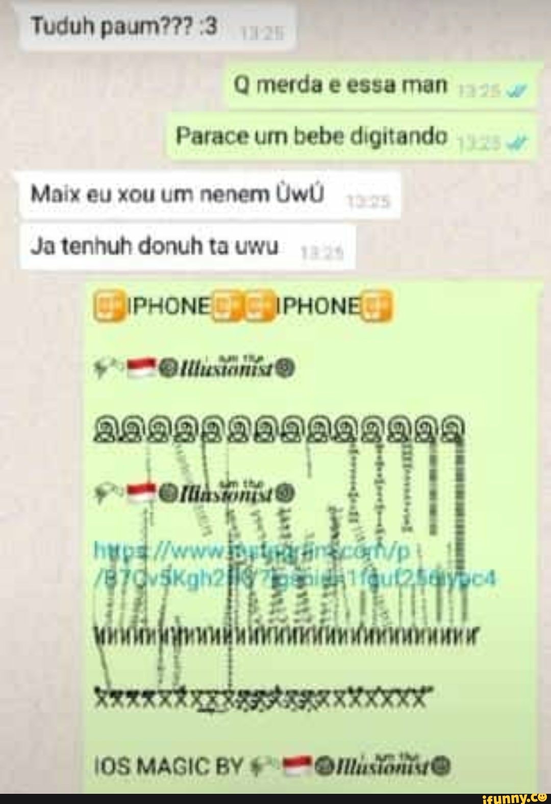 Q merda e essa man
Maix eu xou um nenem
lustania O