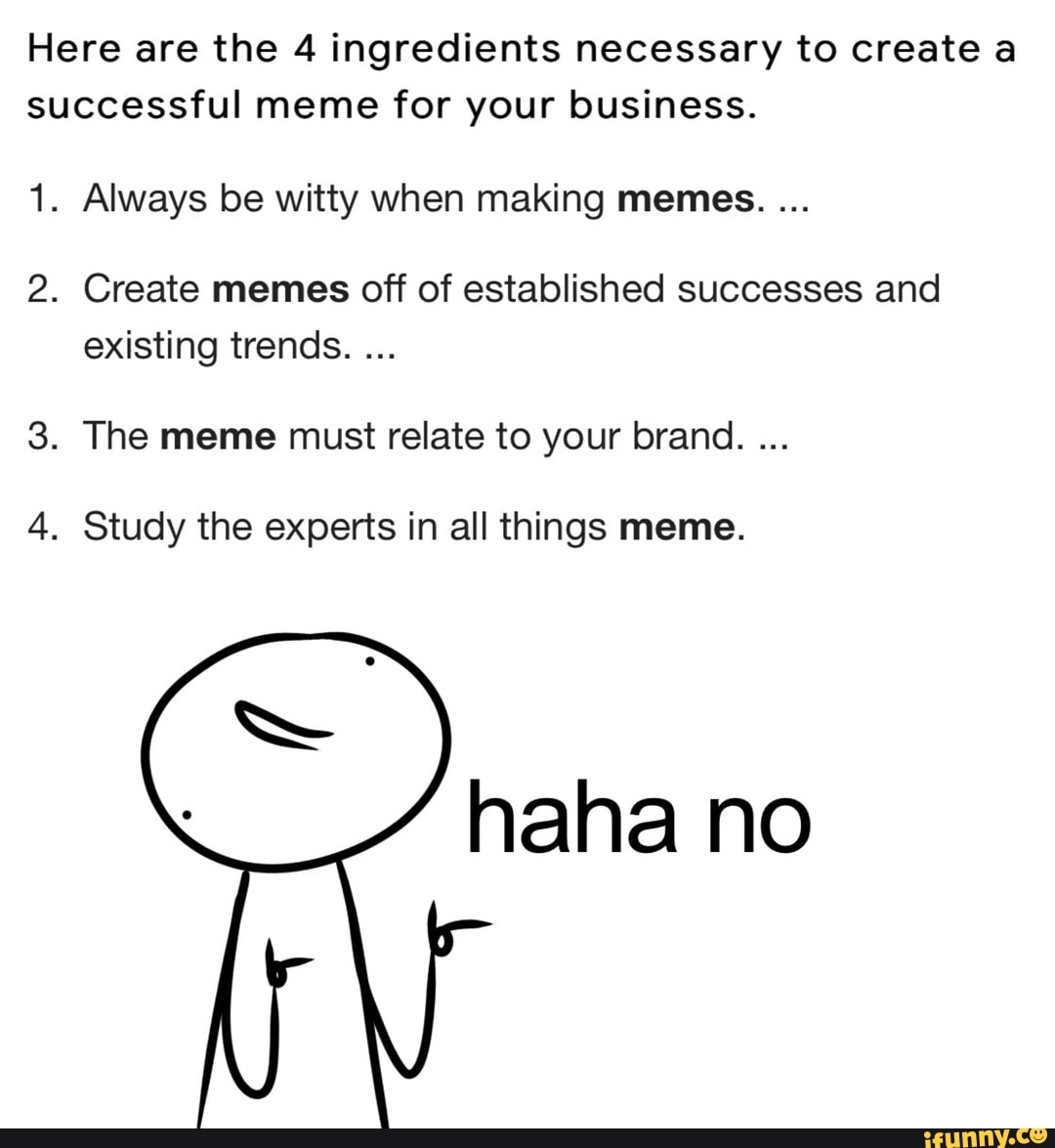 The 4 Ingredients That Make an Effective Meme