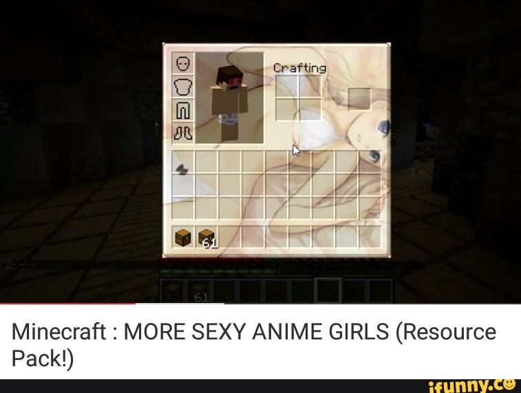 minecraft anime girl texture pack