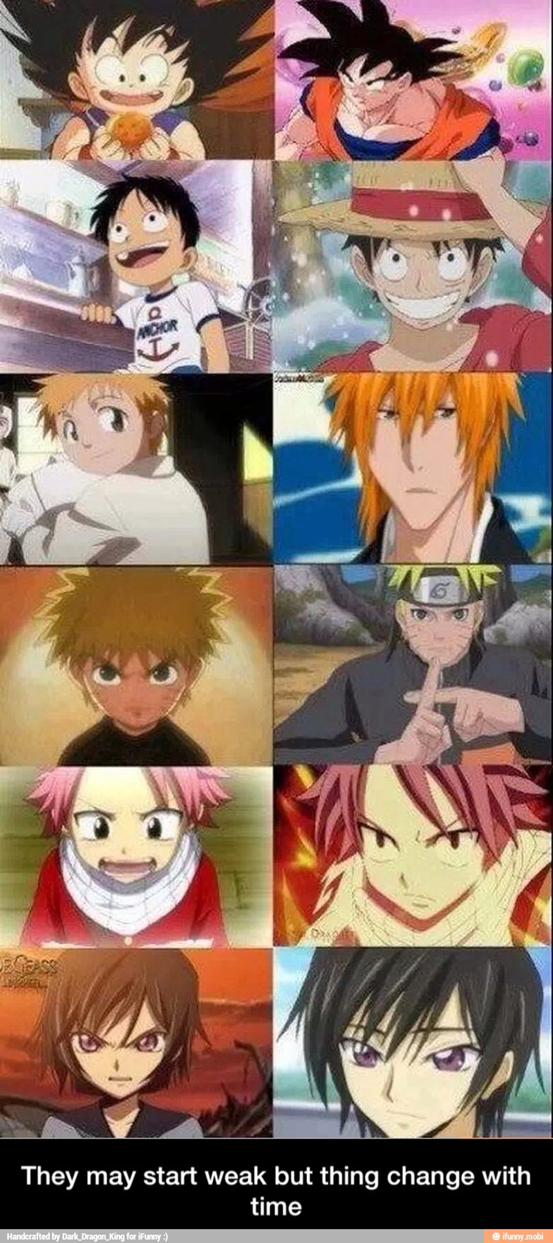 They may start weak but thing change with time