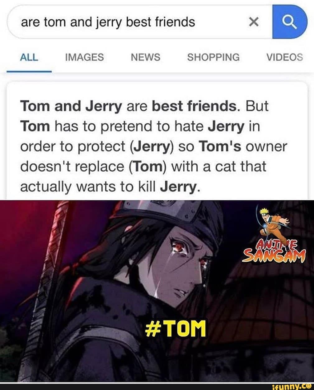 Tom has a lot of. I hate Jerry RIL.