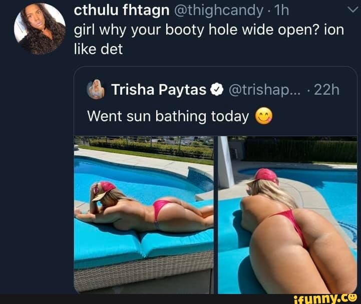 Trisha paytas booty