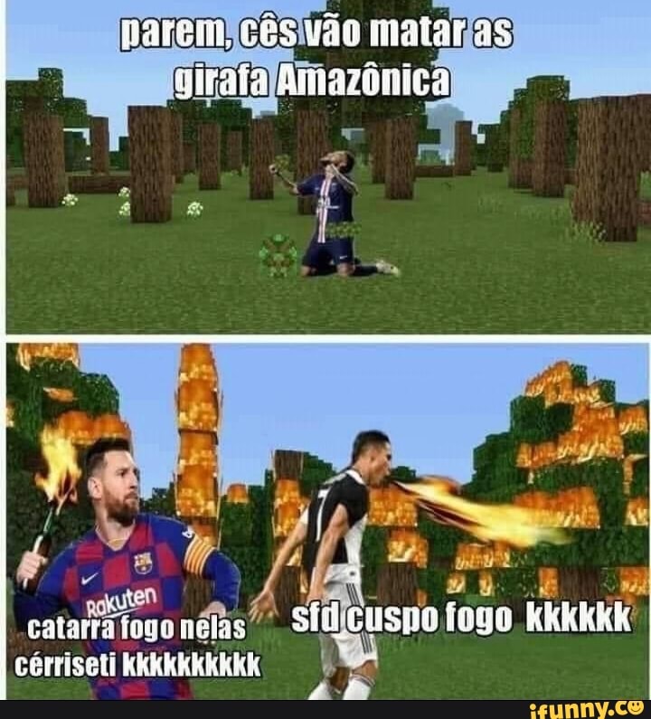 vão maiar as giraia Amazônica
isguneias fogo KKKKKK cêrriseti