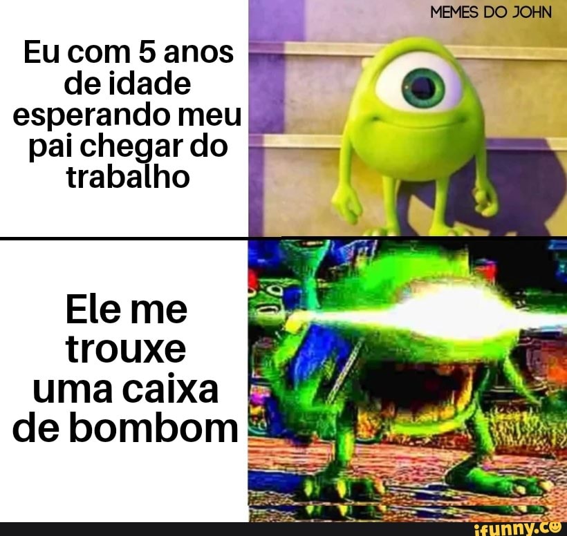 de idade
esperando meu
pai chegar do
trabalho
Ele me
trouxe