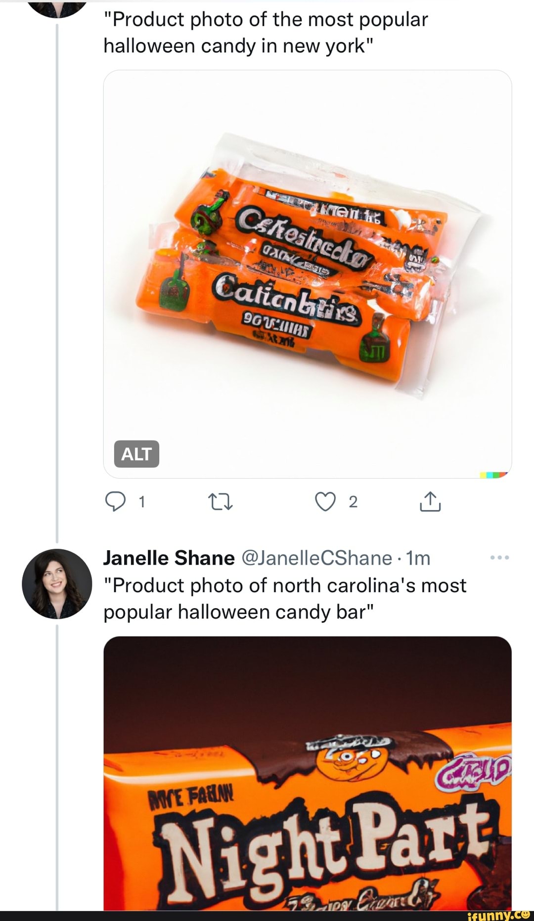 AL "Product photo of the most popular halloween candy in new york" ALT