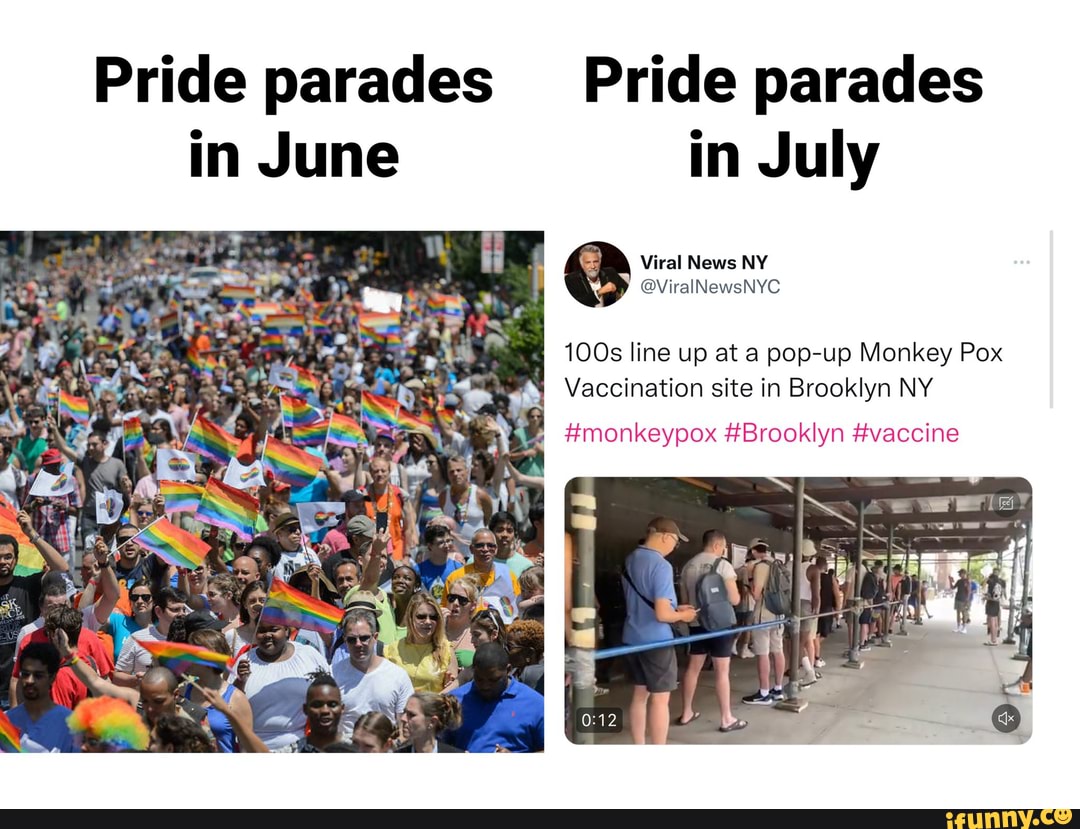 Pride parades in June Pride parades in July Viral News NY na NYC 100s